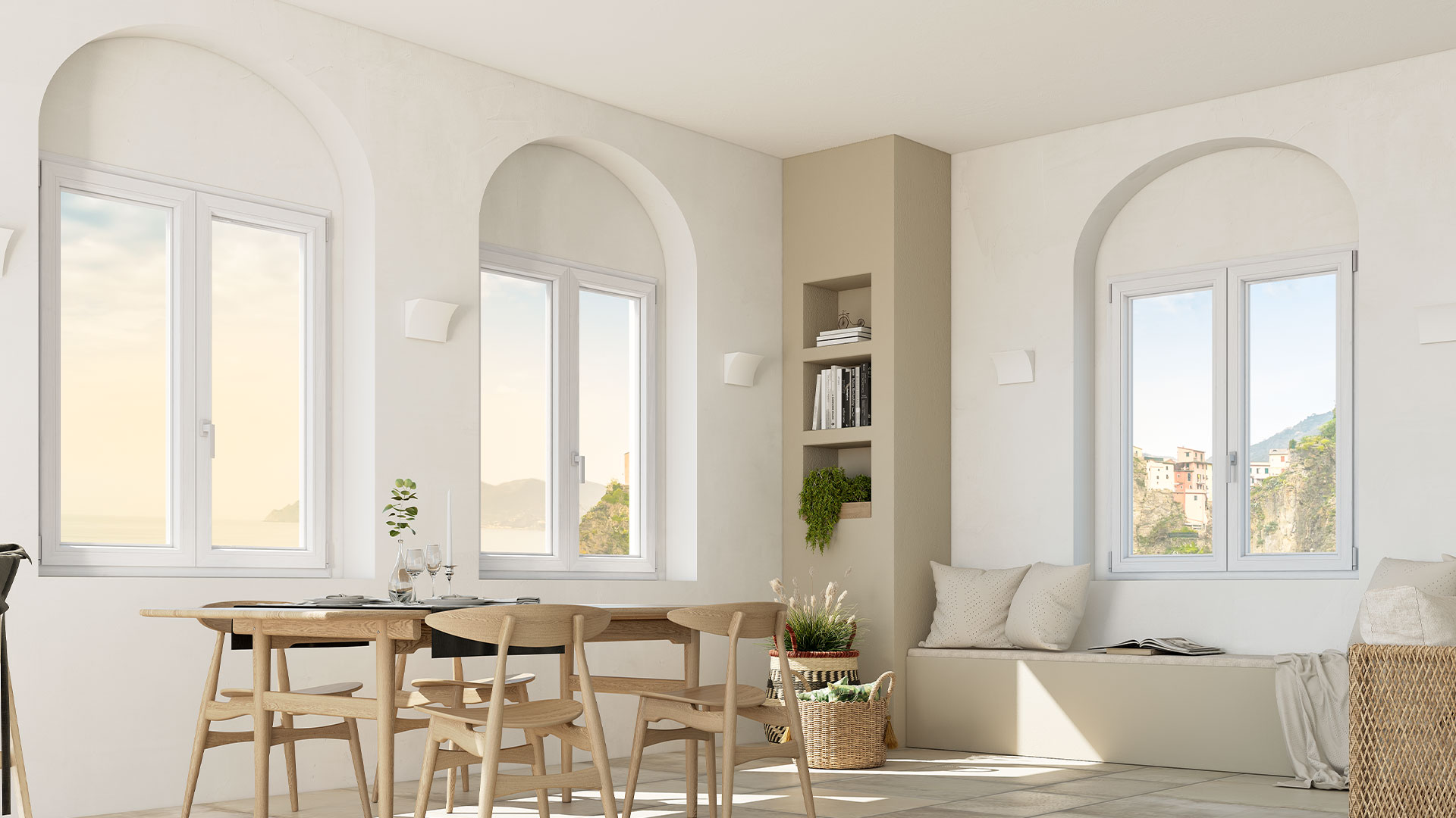 Finestre in PVC installate da Saba Soluzioni Casa