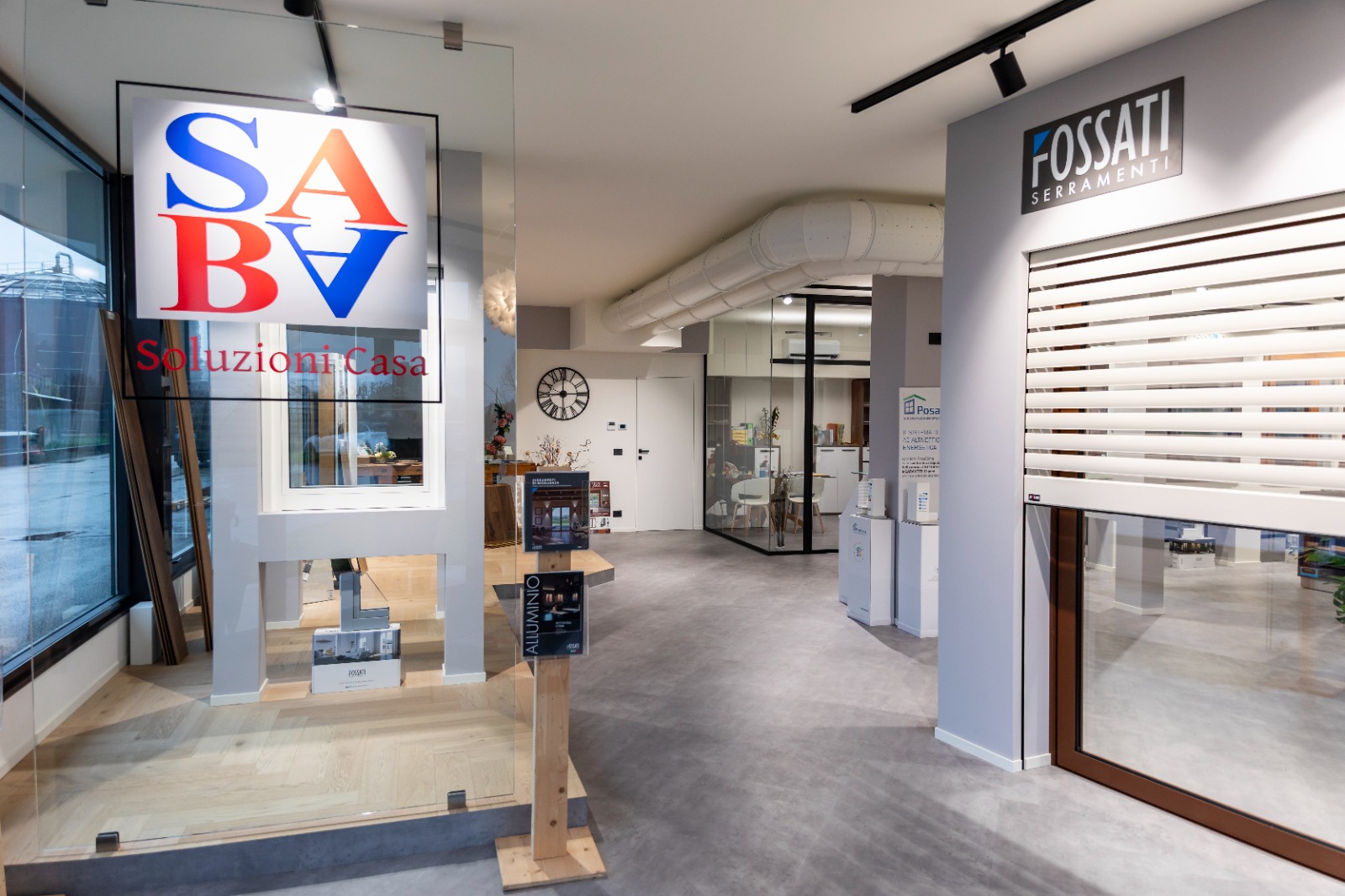 Showroom serramenti Saba Ponte di Piave